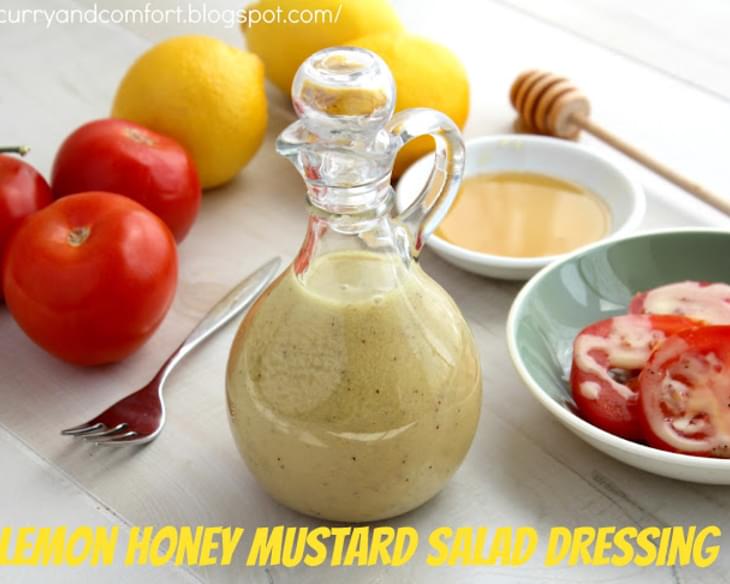 Lemon Honey Mustard Salad Dressing