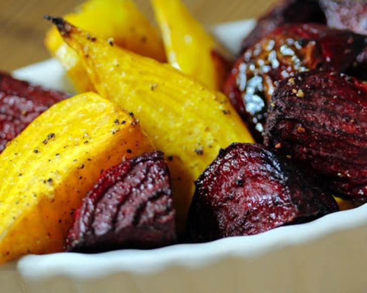 Paleo Roasted Golden & Red Beets