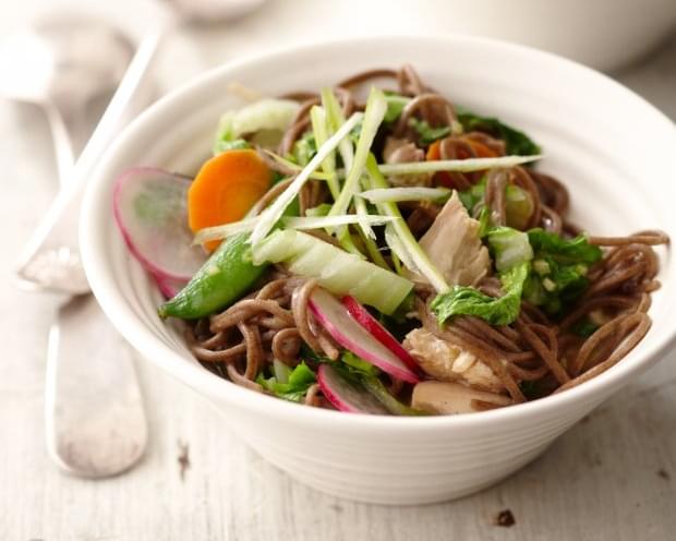 Soba Noodle Salad With Spring Vegetables