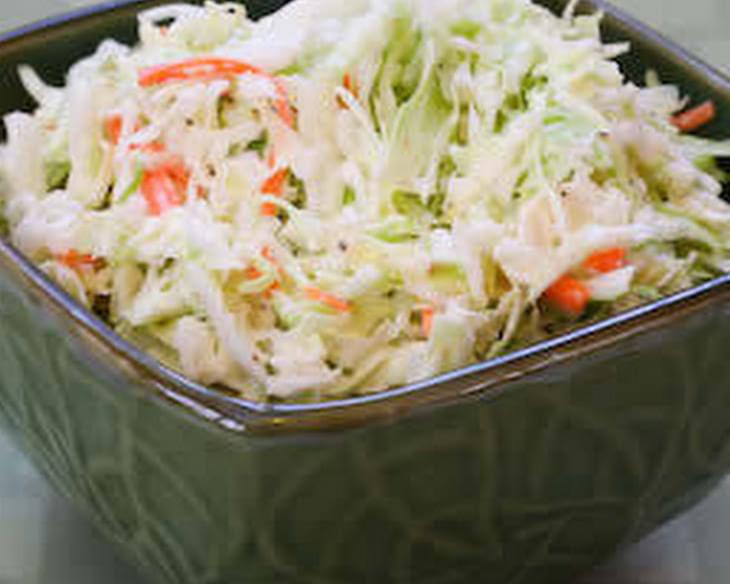 Sugar-Free Coleslaw with Agave Nectar