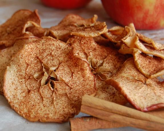Baked Cinnamon Apple Chips