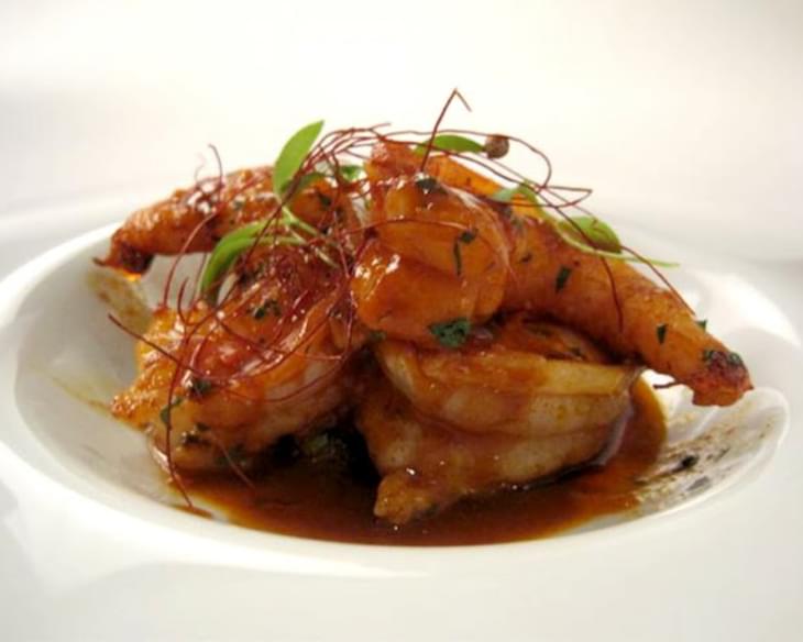 Shrimp Alhinho Recipe from Aldea