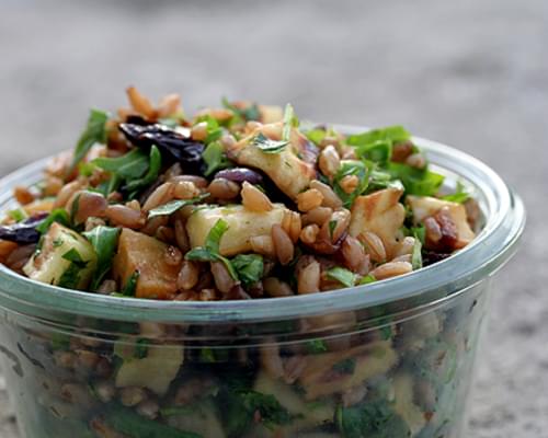 Roasted Root Vegetable & Wheat Berry Salad