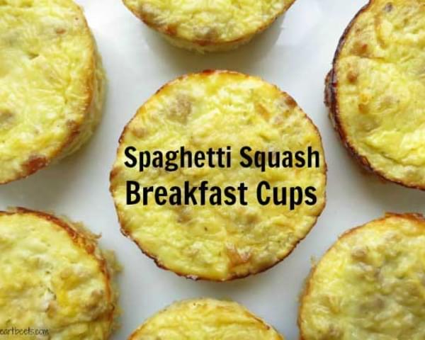 Spaghetti Squash Breakfast Cups + Giveaway