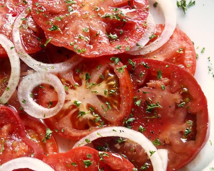 Balsamic Vinegar Tomato Salad