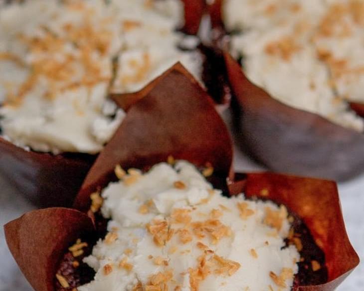 Vegan & Gluten-Free Chocolate Coconut Cupcakes