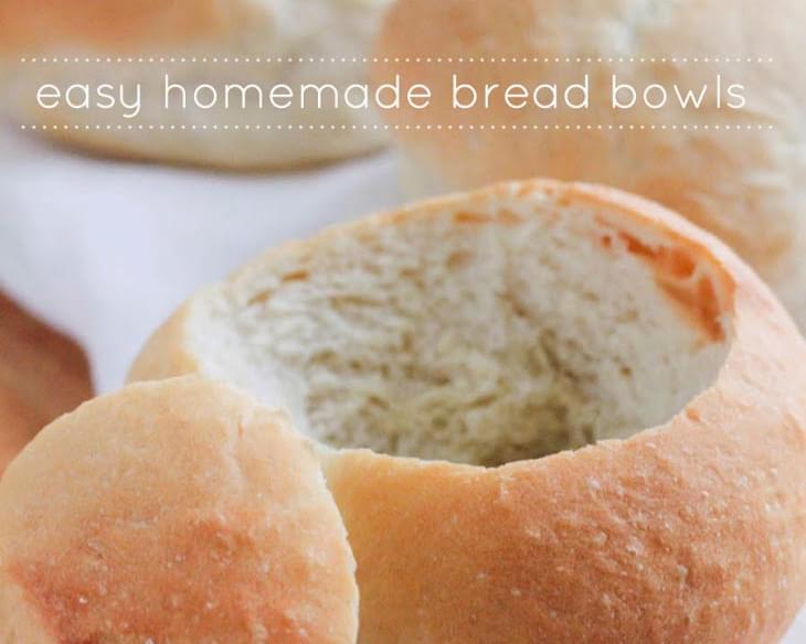 Easy Homemade Bread Bowls