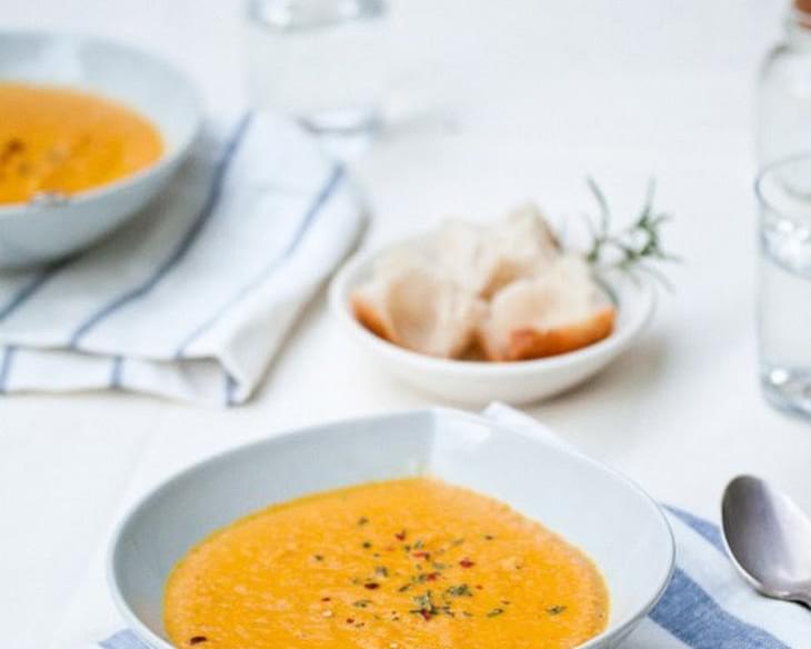 Curried Coconut Carrot Soup