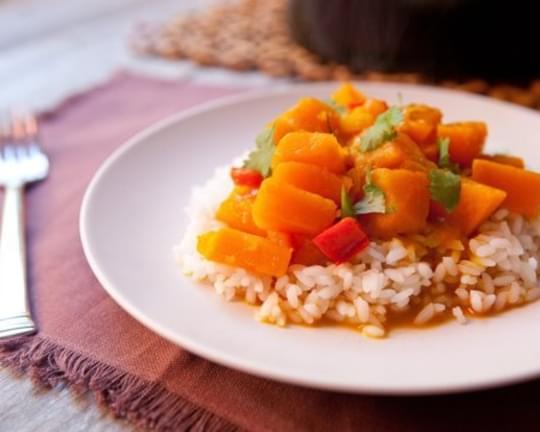 Slow Cooker Vegan Pumpkin Curry