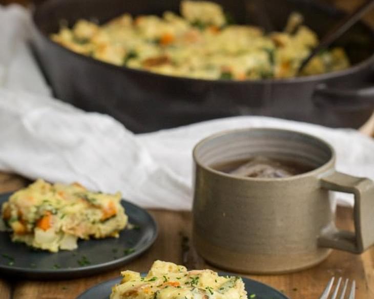 Sweet Potato & Spinach Breakfast Strata