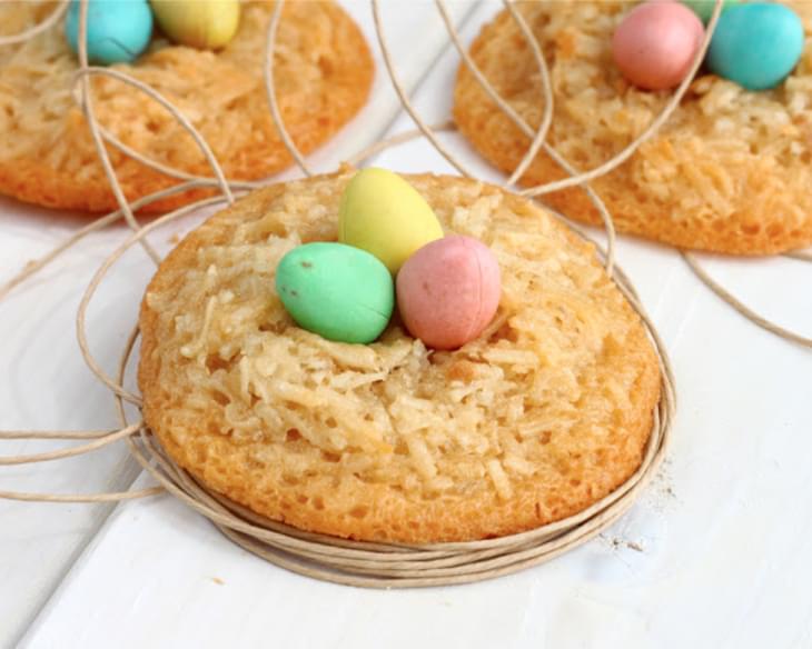 Coconut Macaroons Easter Style
