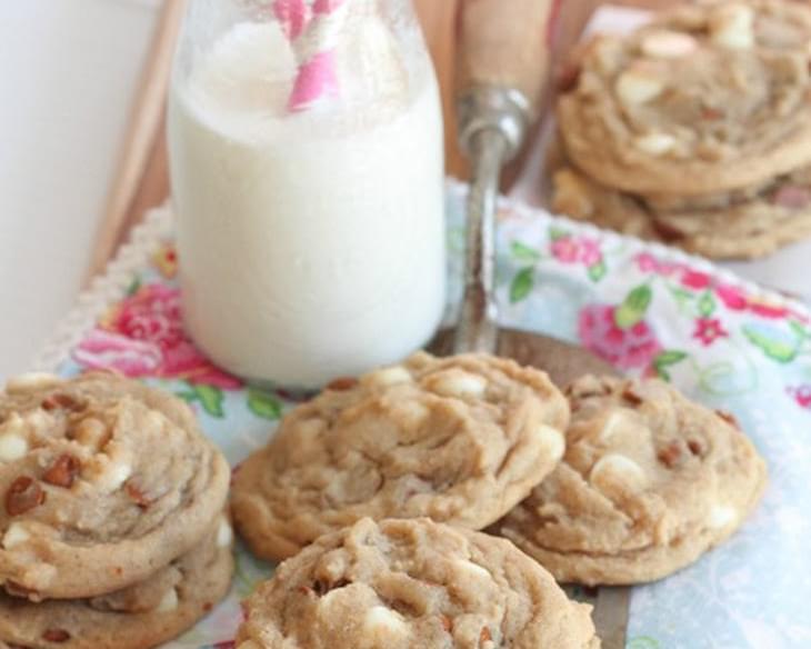 Snickerdoodle-like Cinnamon and White Chip Cookies