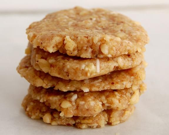 No-Bake Walnut Cookies (Grain-Free & Gluten-Free)