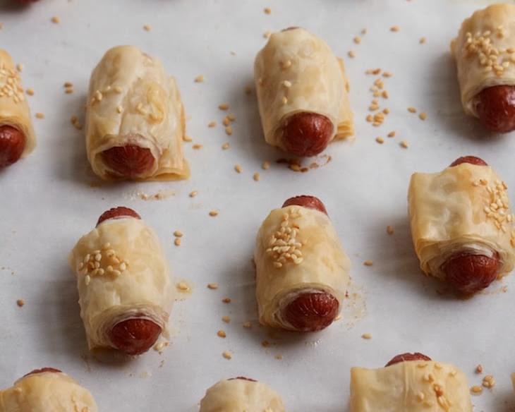 Phyllo Pigs in a Blanket
