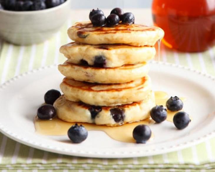 Blueberry and Lemon Pancakes