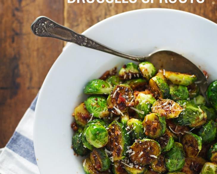 Simple Caramelized Brussels Sprouts