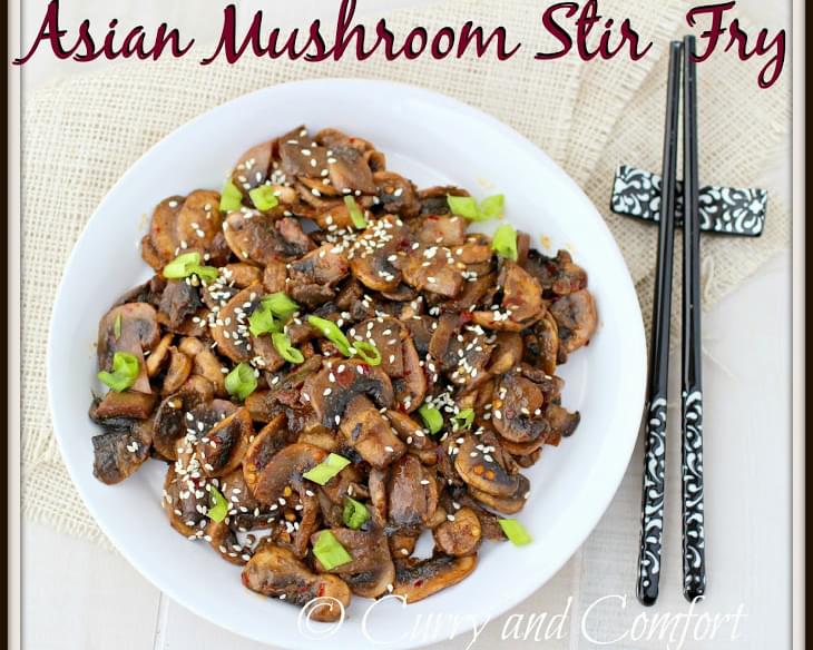 Asian Mushroom Stir Fry