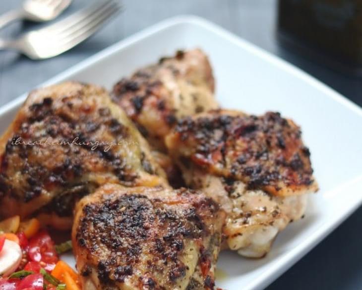 Pesto-stuffed Chicken Thighs - Low Carb and Gluten Free