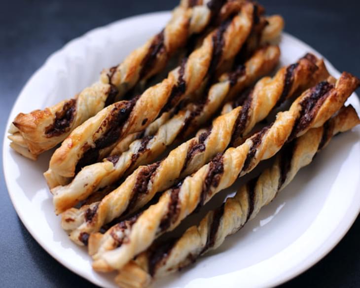 Nutella and Chocolate Chips Twist