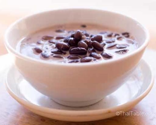 Black Beans in Coconut Milk - Tua Dum Gang Buawd ถั่วดำแกงบวด