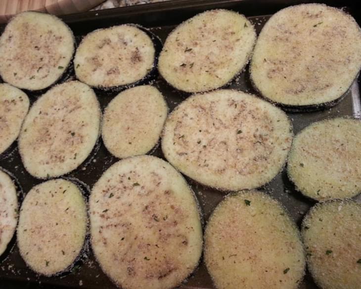Baked Breadcrumb Eggplant