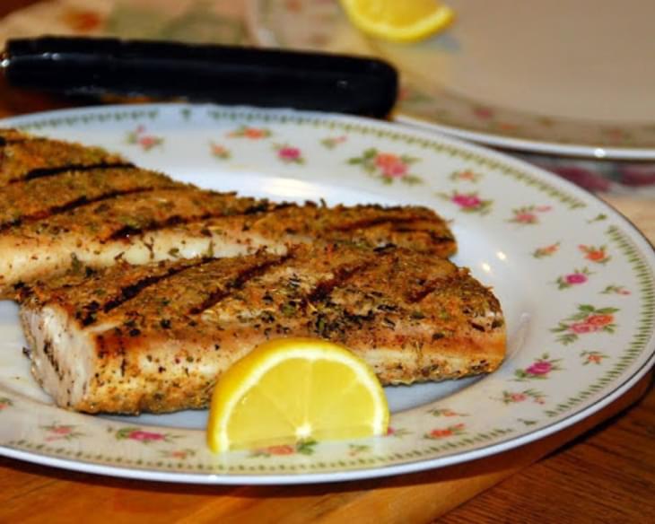 Blackened Grilled Mahi Mahi