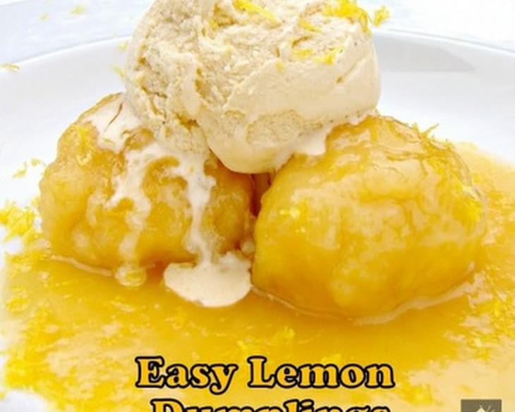 Easy Lemon Dumplings