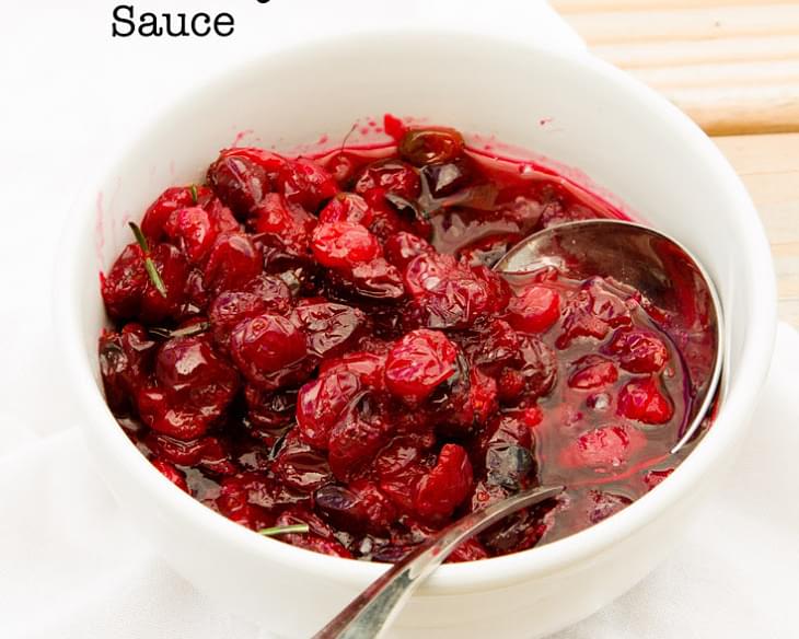 Roasted Cranberry Sauce