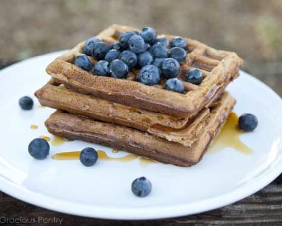 The Gracious Pantry Original Home-Style, Clean Eating Waffles