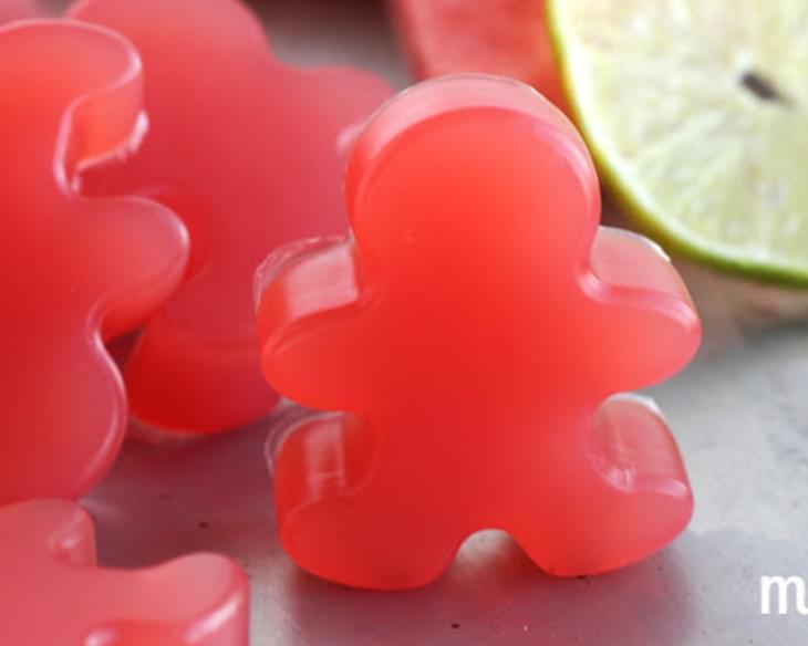 Homemade Sour Watermelon Gummies