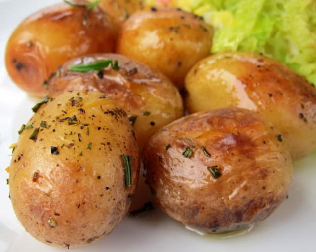 Pressure Cooker Roast Potatoes