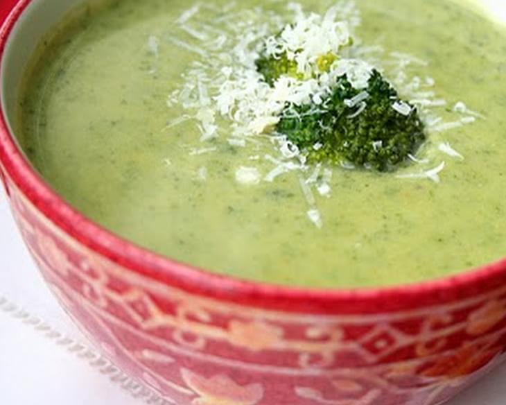 Broccoli Cheese Soup (Low Carb and Gluten Free)