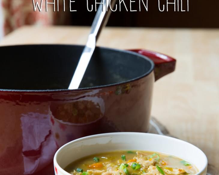 White Chicken Chili #Paleo