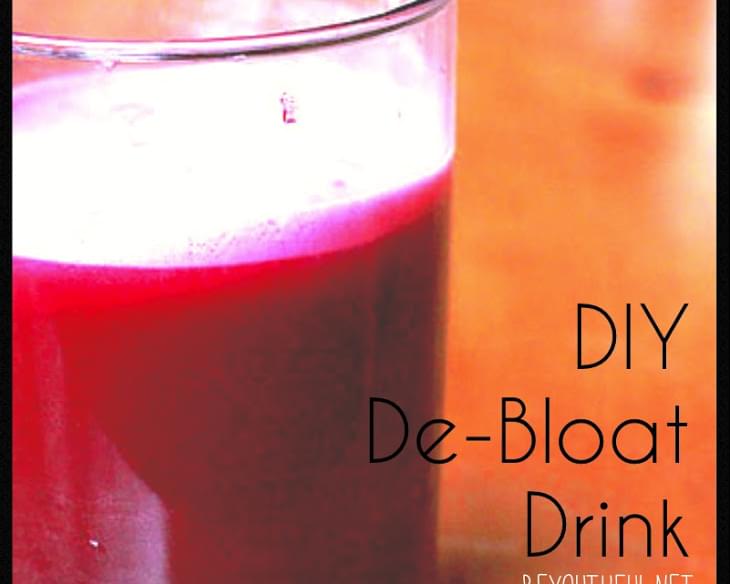 DIY De-Bloat Drink