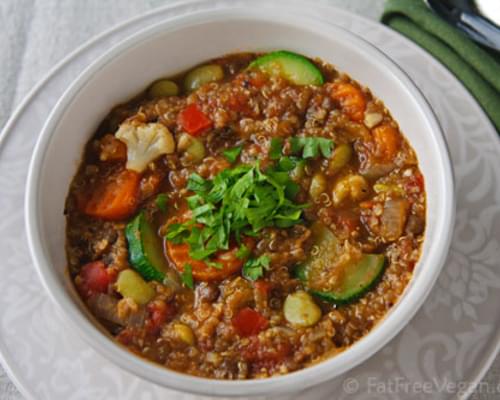 Ridiculously Easy Lentil and Vegetable Stew
