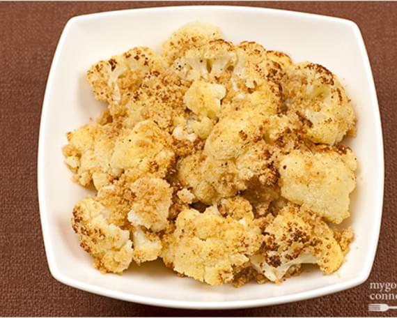 Crumb-Topped Roasted Cauliflower