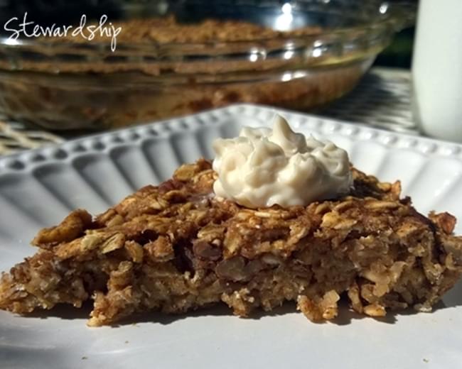 Pumpkin Oatmeal Breakfast Bars