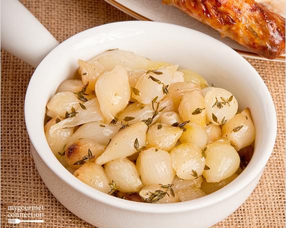 Thyme-Roasted Pearl Onions