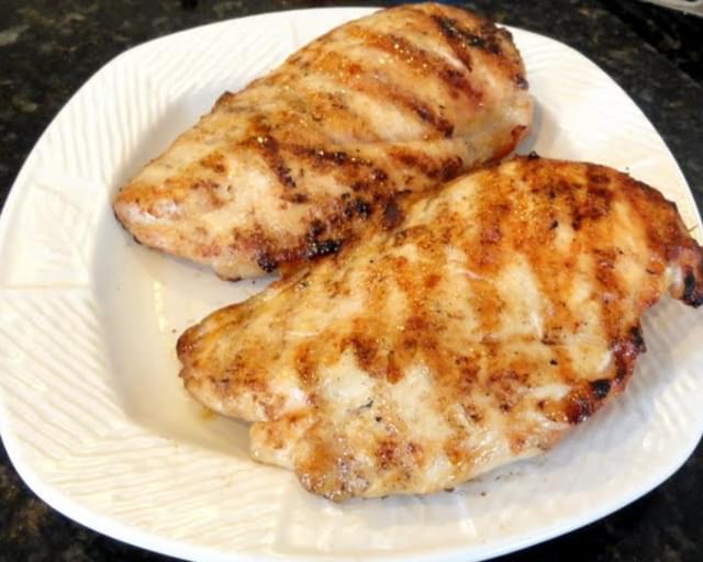 Quick Grilled Garlic Skinless Boneless Chicken Breasts With Some Bite