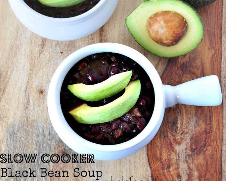 Crock Pot Black Bean Soup
