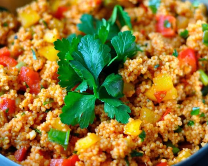 Spicy Millet Salad