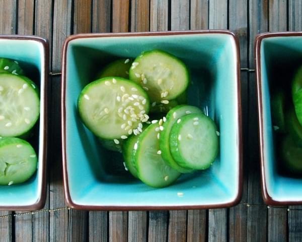 Japanese Cucumber Salad | Sunomono Salad