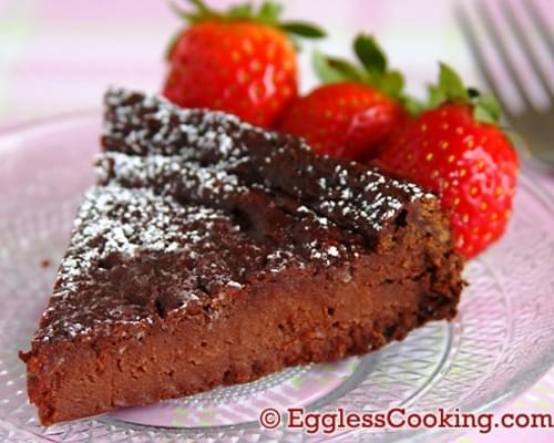 Gluten-Free, Flourless & Vegan Chocolate Cake