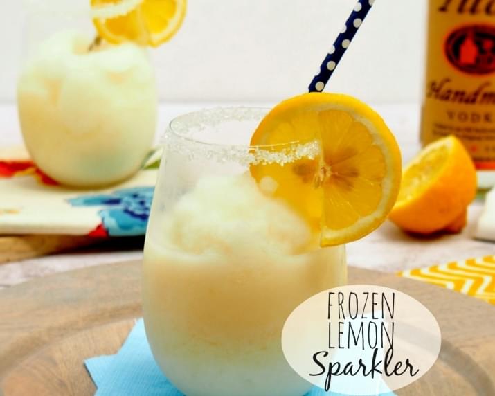 Frozen Lemon Sparklers