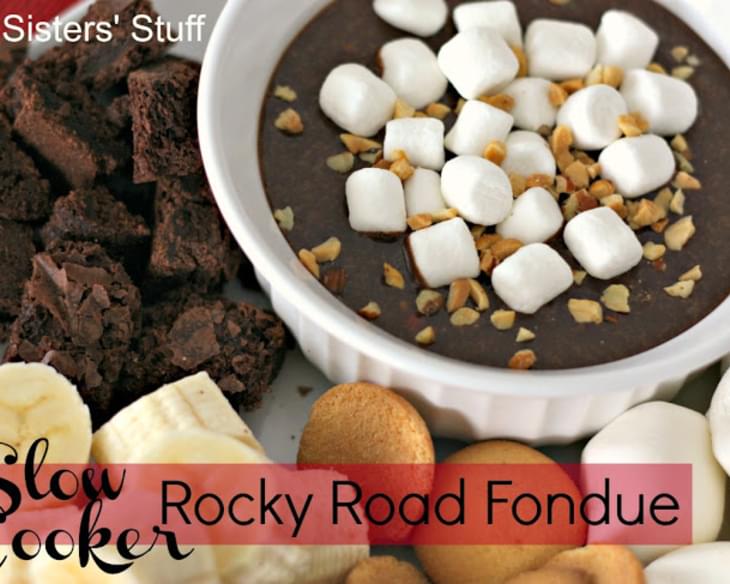 Slow Cooker Rocky Road Fondue