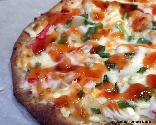 Crab Rangoon Pizza