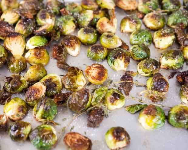 Simply Roasted Brussels Sprouts