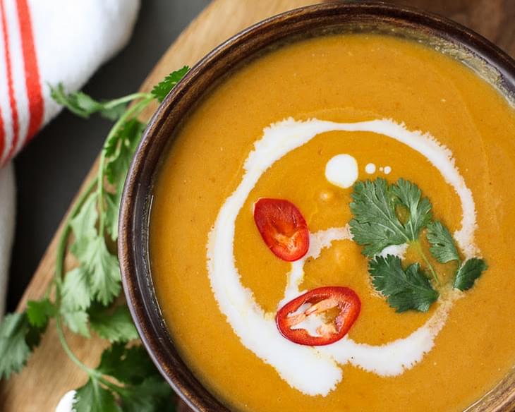 5 Ingredient Thai Pumpkin Soup
