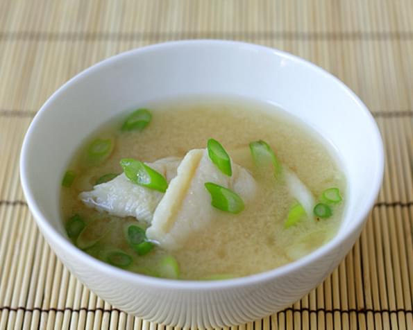 White Fish Miso Soup