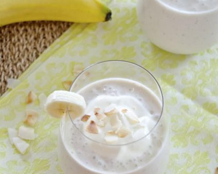 Banana Coconut Cream Smoothie